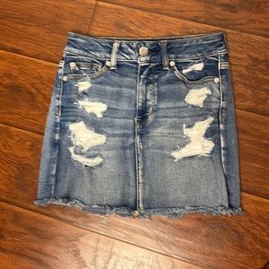 American Eagle denim skirt size 4